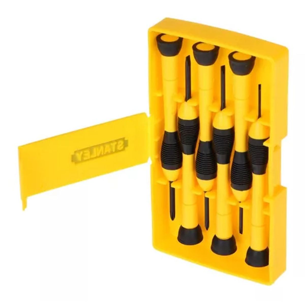 STANLEY - Juego de 6 Destornilladores de Precisión Stanley - 66-052