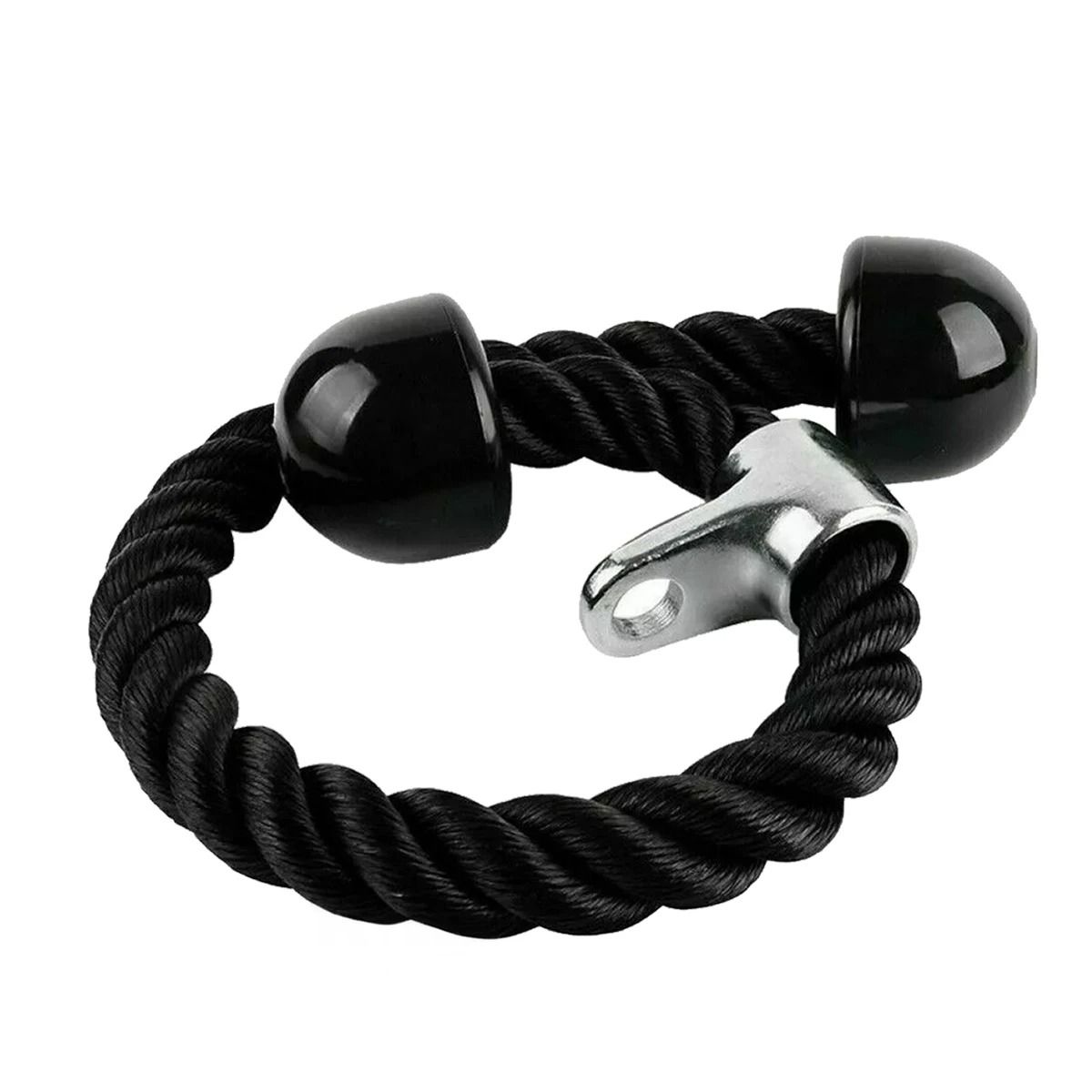 GENERICO - Soga para Hacer Ejercicios en Color Negro Y+Regalo Agendita