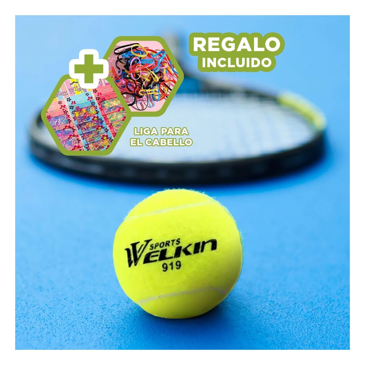 GENERICO - Pack12 Pelotas para Campeonato de Tenis Y+Ligas de Regalo