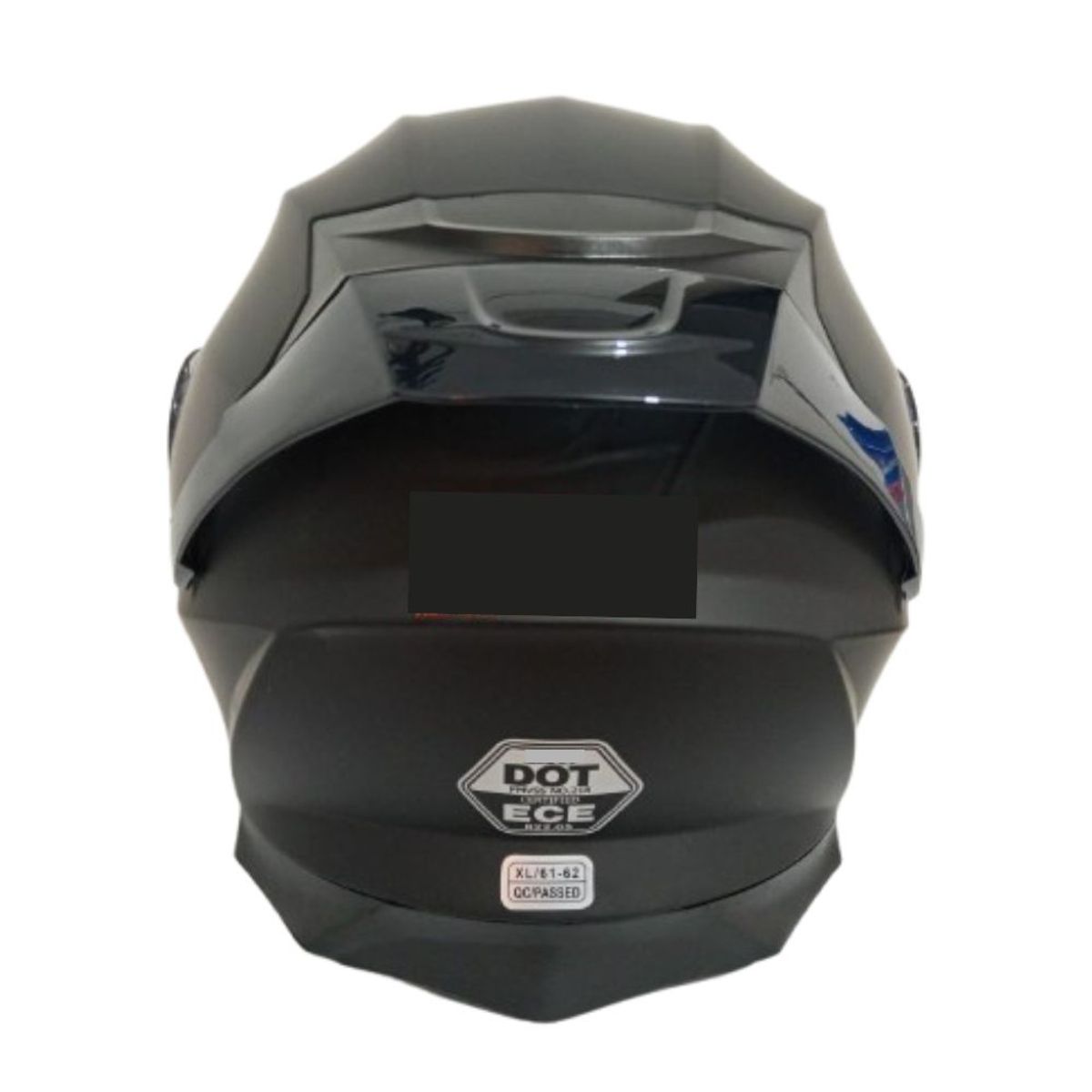 GENERICO - Casco de Moto Dragon Tano con Espoiler Aerodinámico En L