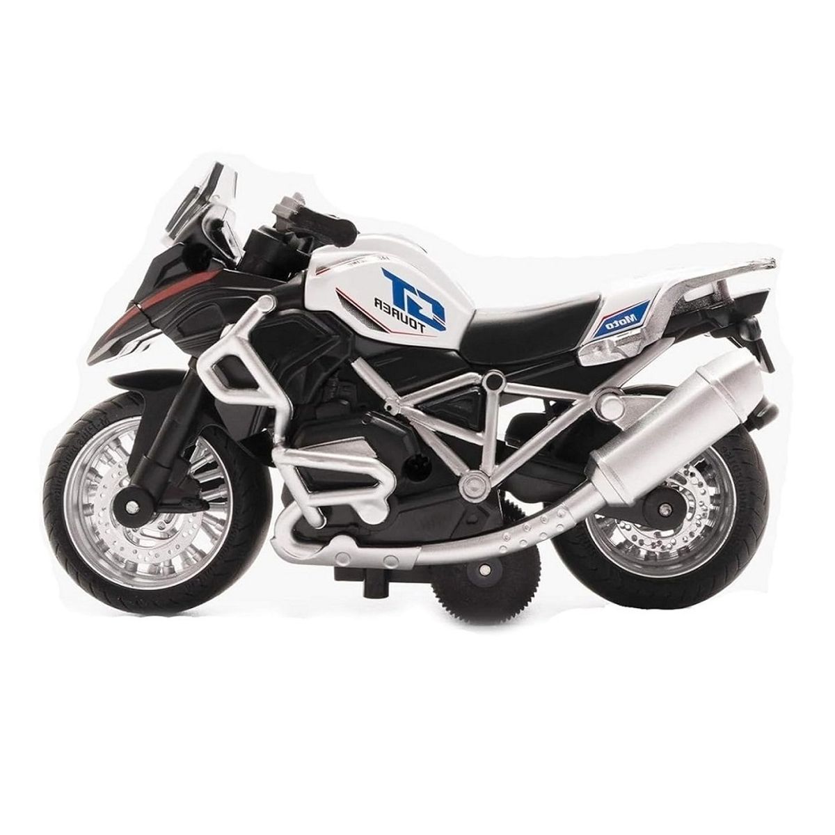 GENERICO - Motocicleta de juguete con luces y sonido blanco