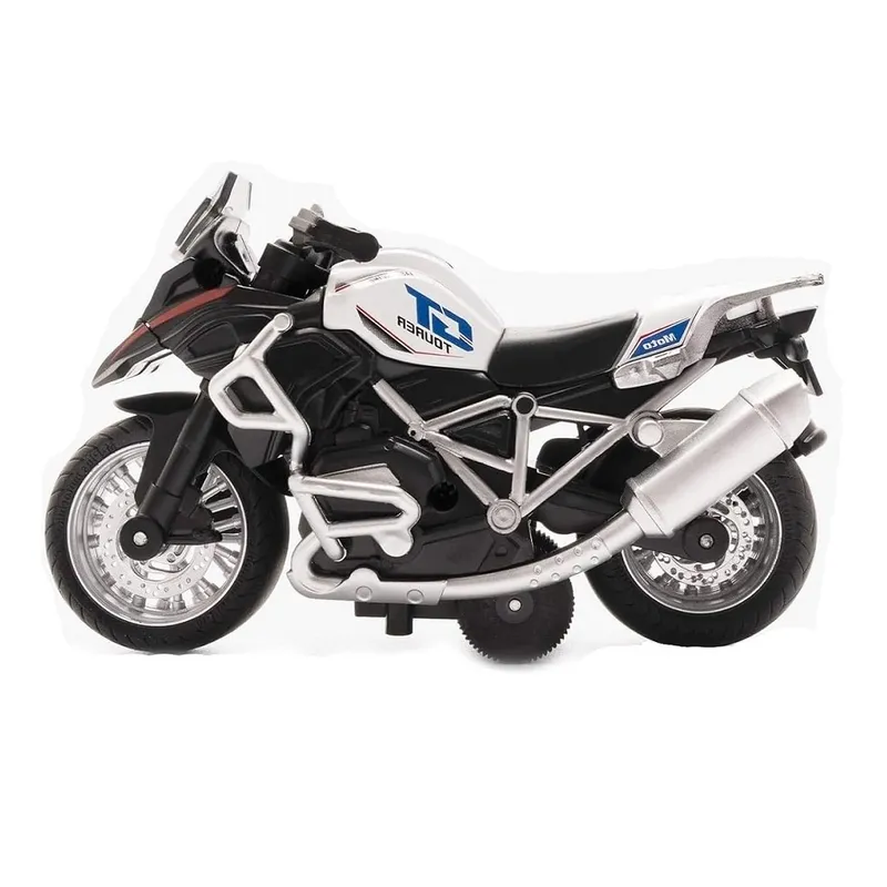 GENERICO - Motocicleta de juguete con luces y sonido blanco