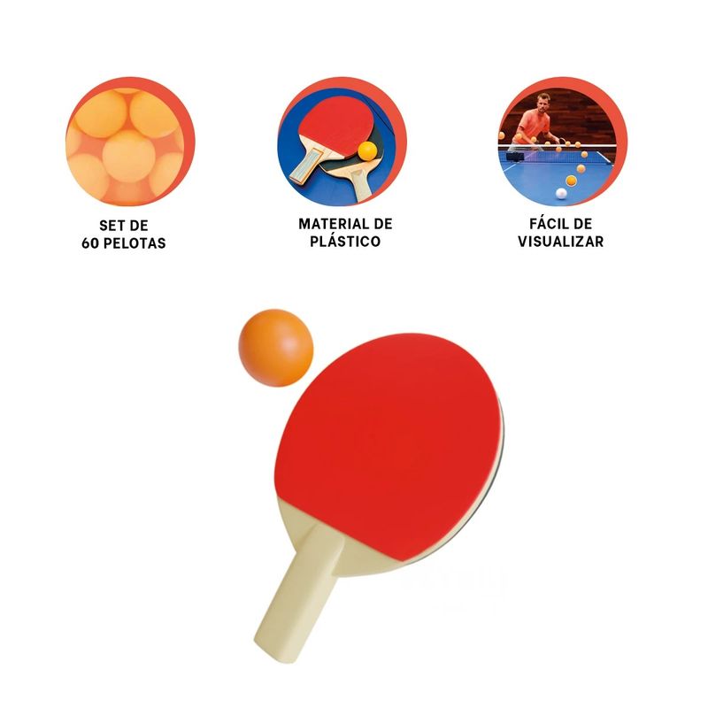 GENERICO - Pack2 Kit de Pelotillas en Anaranjado Y+Ligas de Regalo