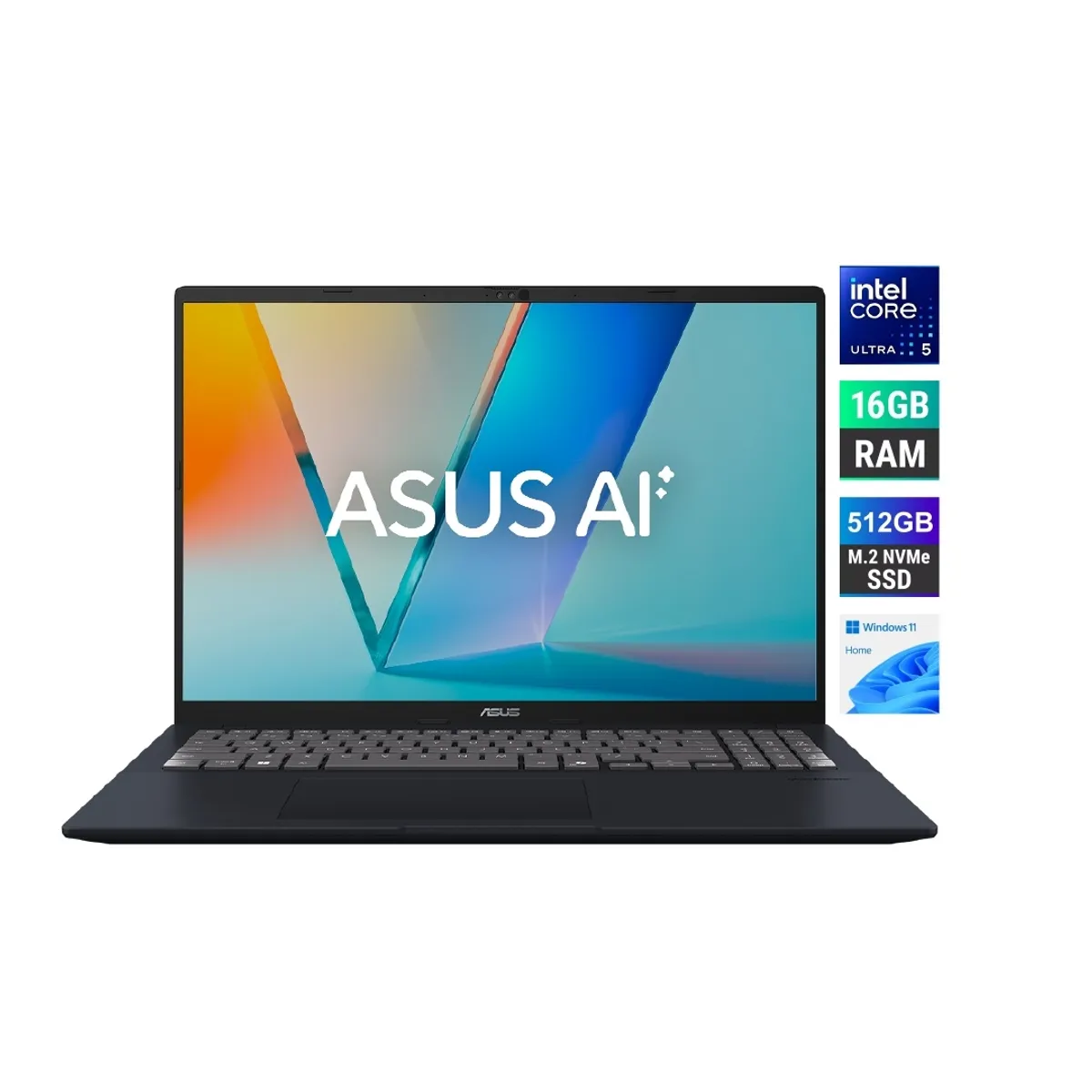 ASUS - Laptop ASUS Vivobook 16 U5 16GB RAM 512GB SSD W11 16''