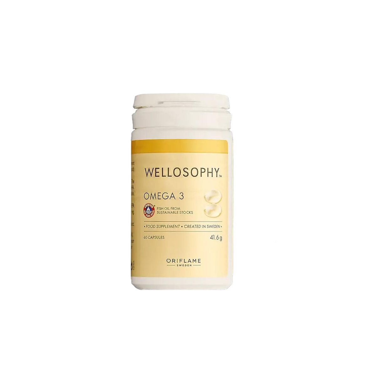 ORIFLAME - Omega 3 Aceite de Pescado 60 Cápsulas Wellosophy