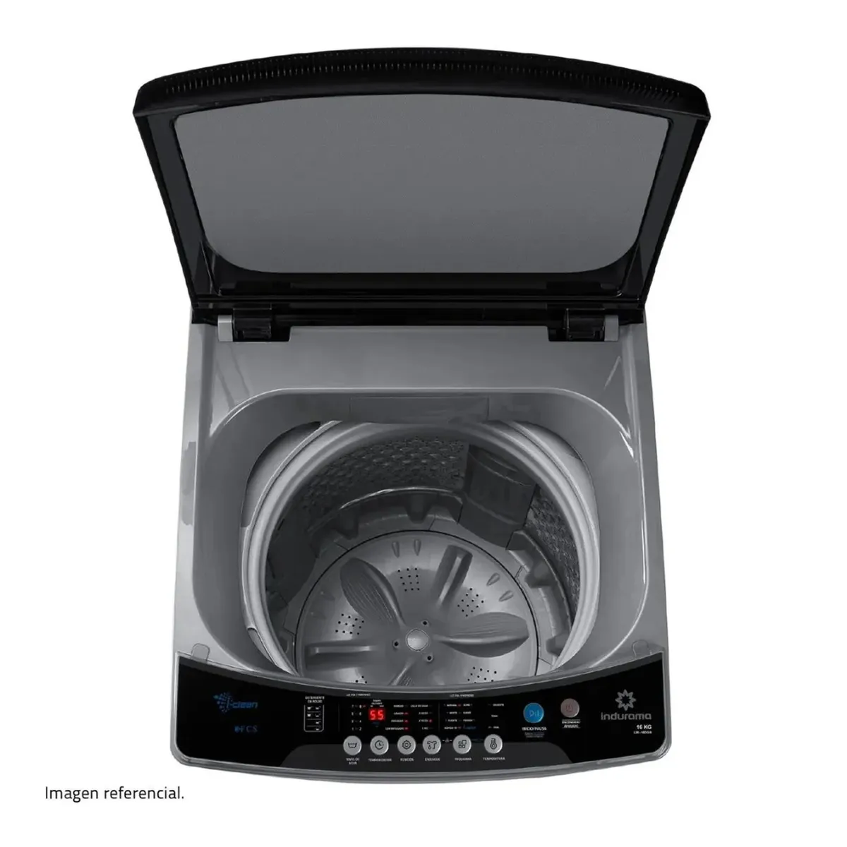 INDURAMA - Lavadora Automatica Indurama 16KG LRI-16DGR