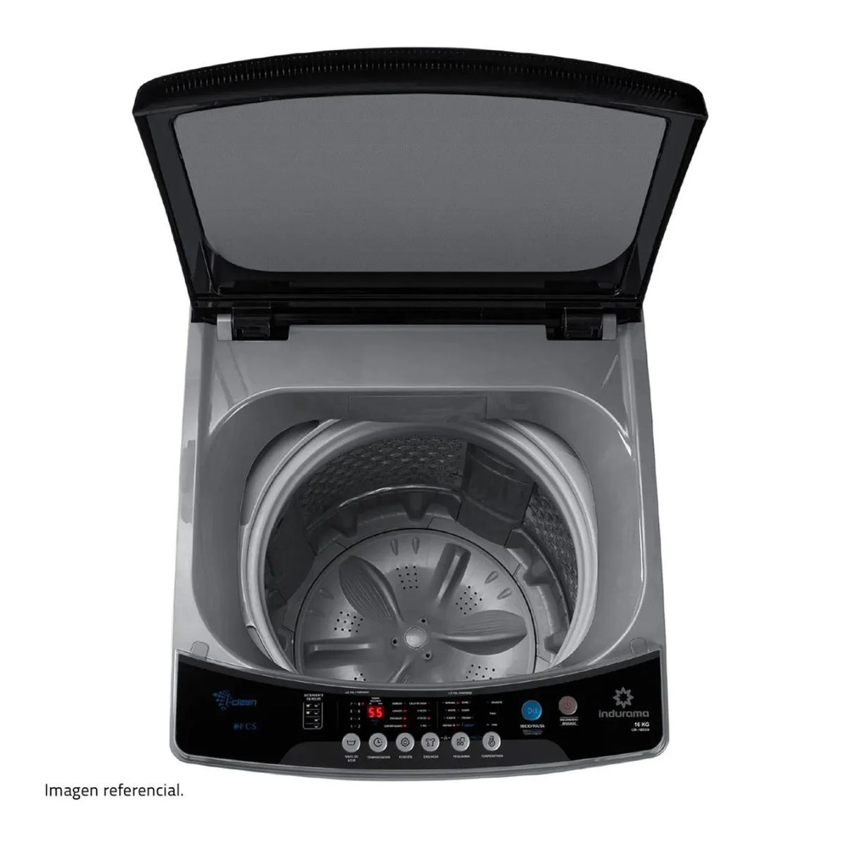 INDURAMA - Lavadora Automatica Indurama 16KG LRI-16DGR