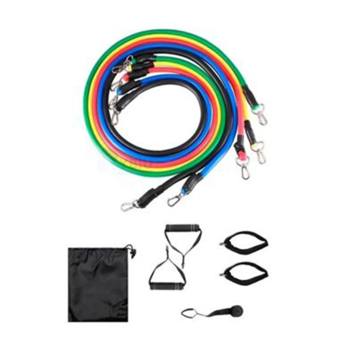 GENERICO - Pack4 Set Resistente de Ligas Y+Banderitas Adhesivas