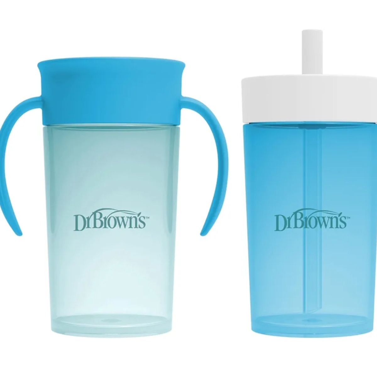 DR BROWNS - Taza con sorbete y Taza de transición Cheers 360°