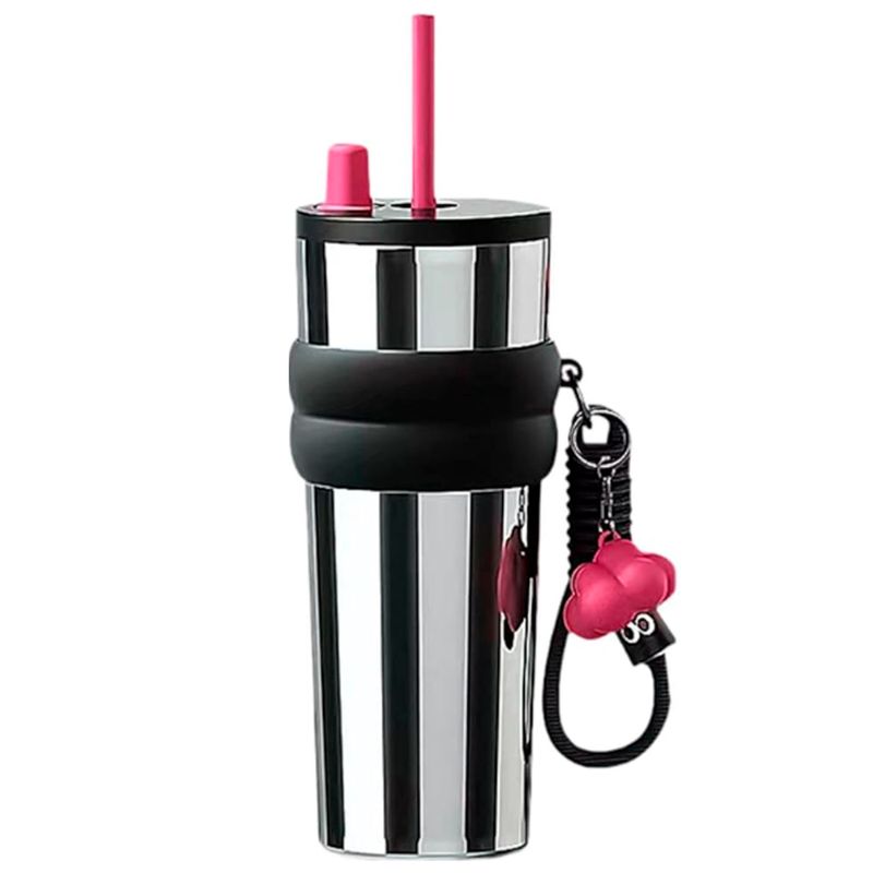 GENERICO - Termo Personal Estilo Vaso Plata