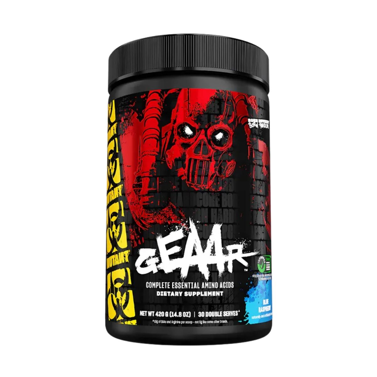 MUTANT - AMINOACIDO GEAAR 30 SERVICIOS BLUE RASPBERRY + XB