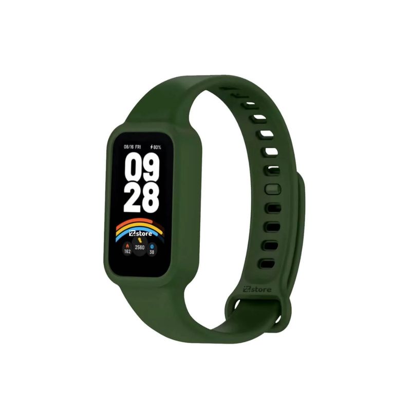 GENERICO - Correa de Silicona para XM Smart Band 9 Active VERDE