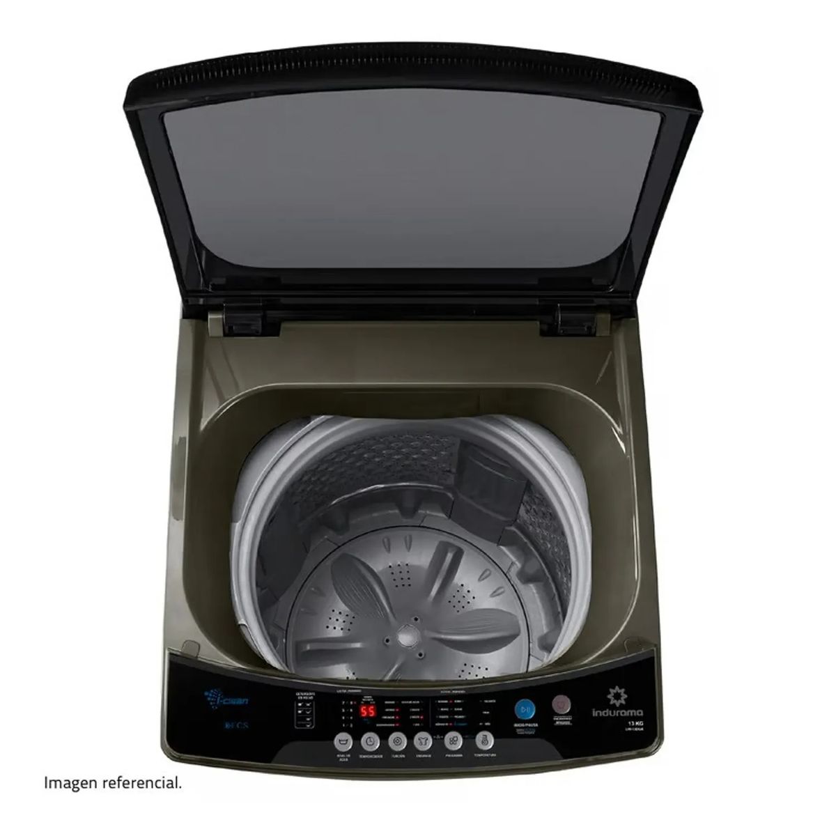 INDURAMA - Lavadora Automática  indurama 16KG Carga Superior LRI-16DTN