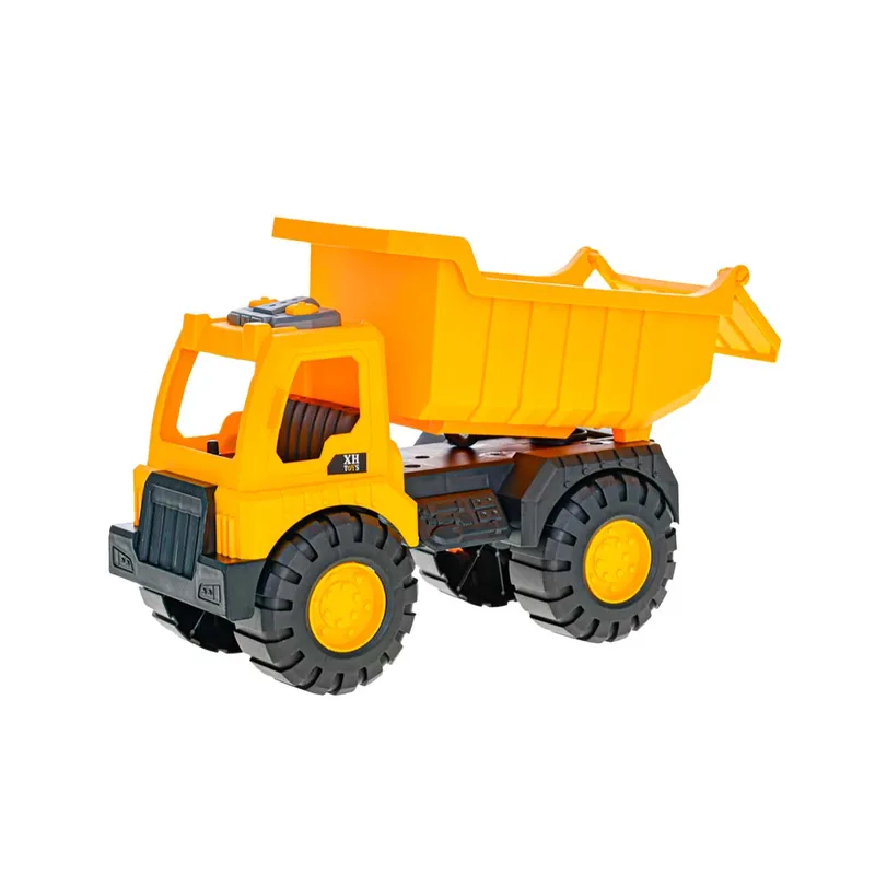 RYBIU IMPORT - Volquete con Puerta Posterior de Juguete 195x29cm Amarillo