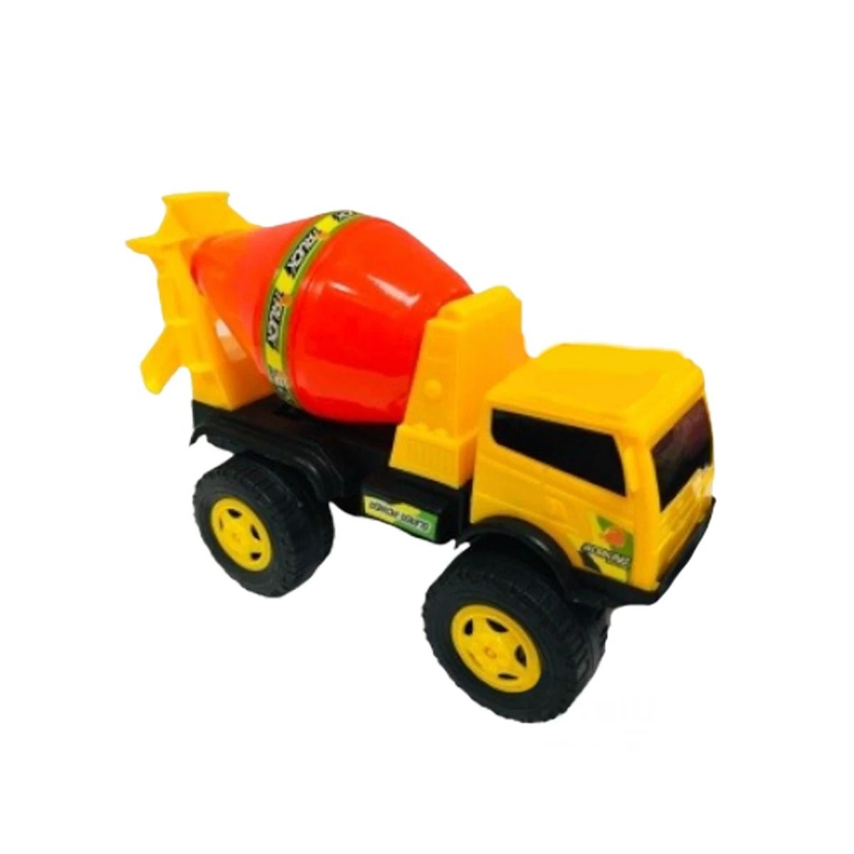 RYBIU IMPORT - Pack12 Camion Mezcladora para Niños Y+Banderitas Adhesivas