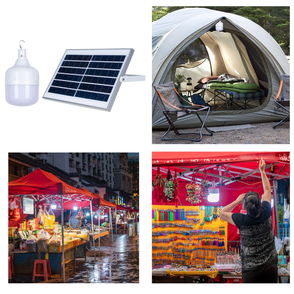 SHEEPBUSTER - Foco de Luz Led Solar Recargable Portatil