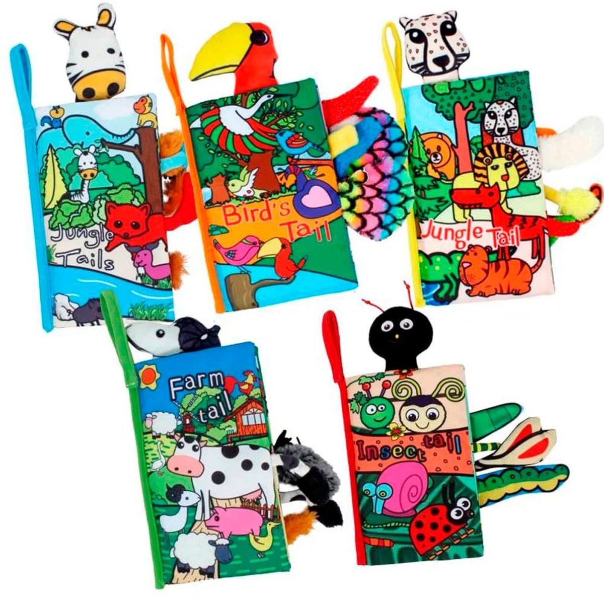 GENERICO - LIBRO DE ESTIMULACIÓN NIÑOS JUGUETE SENSORIAL ALEATORIO