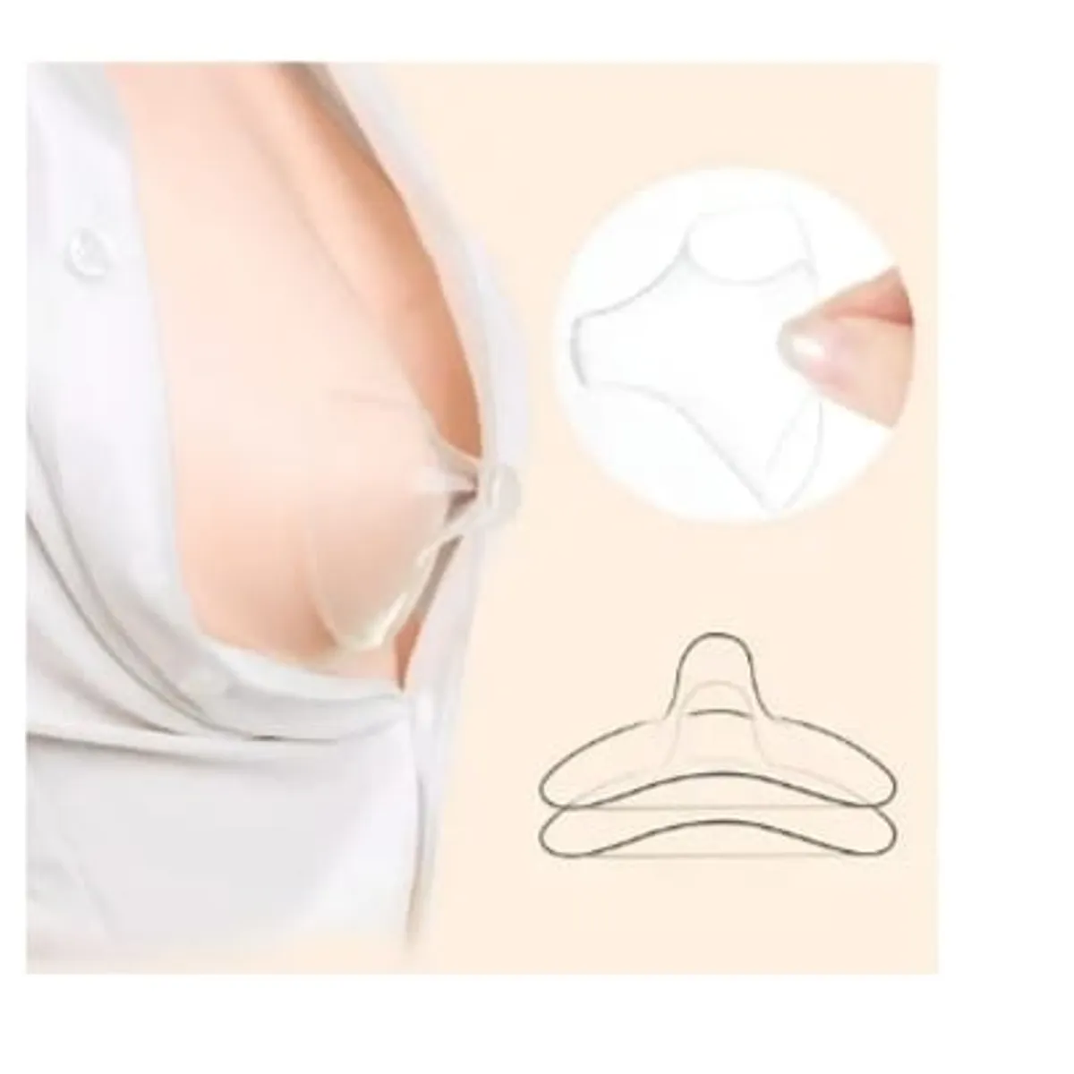 GENERICO -  Protector Pezon Mama Pezonera Lactancia Pecho Mordida Bebe