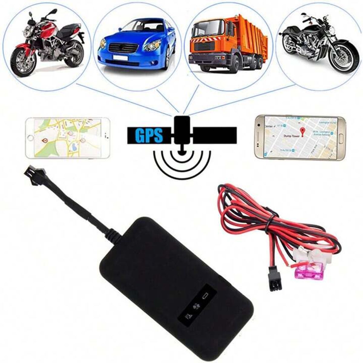 OEM - GPS Rastreador Seguimiento en Tiempo Real 311C para Motocicletas Auto
