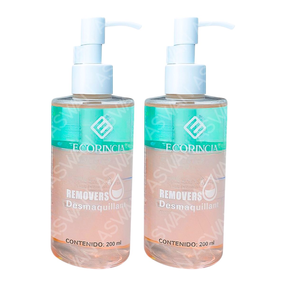 GENERICO - Pack x2 Removedor de Maquillaje 200 ml - ECORINCIA