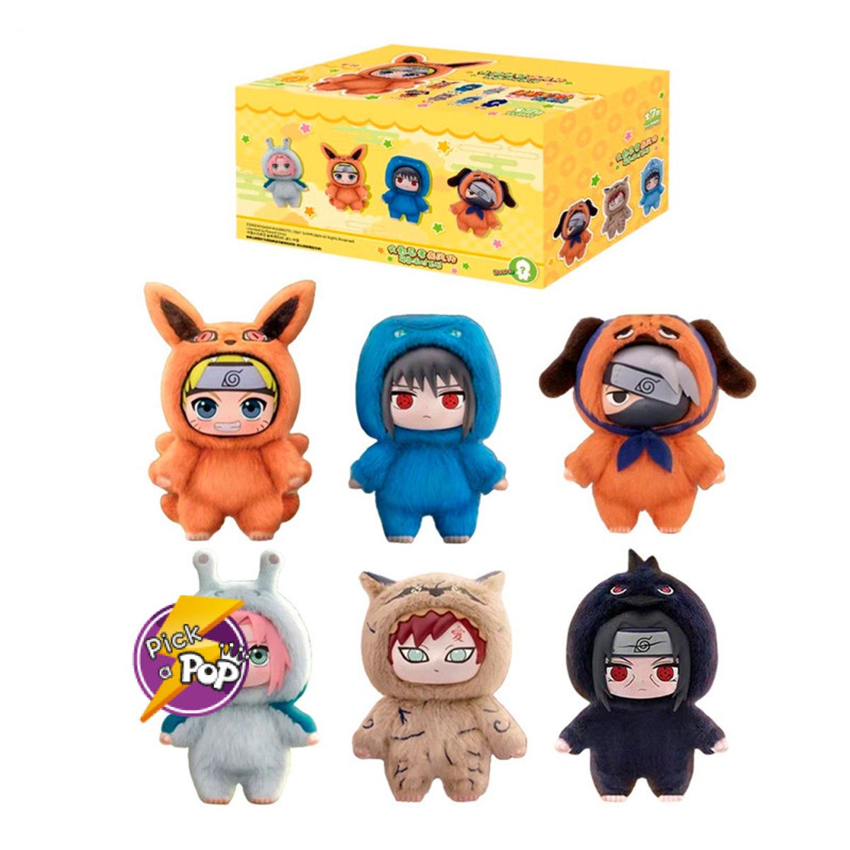 FUNKO - ORIGINAL LLAVERO SORPRESA BLIND BOX NARUTO 1 ALEATORIO