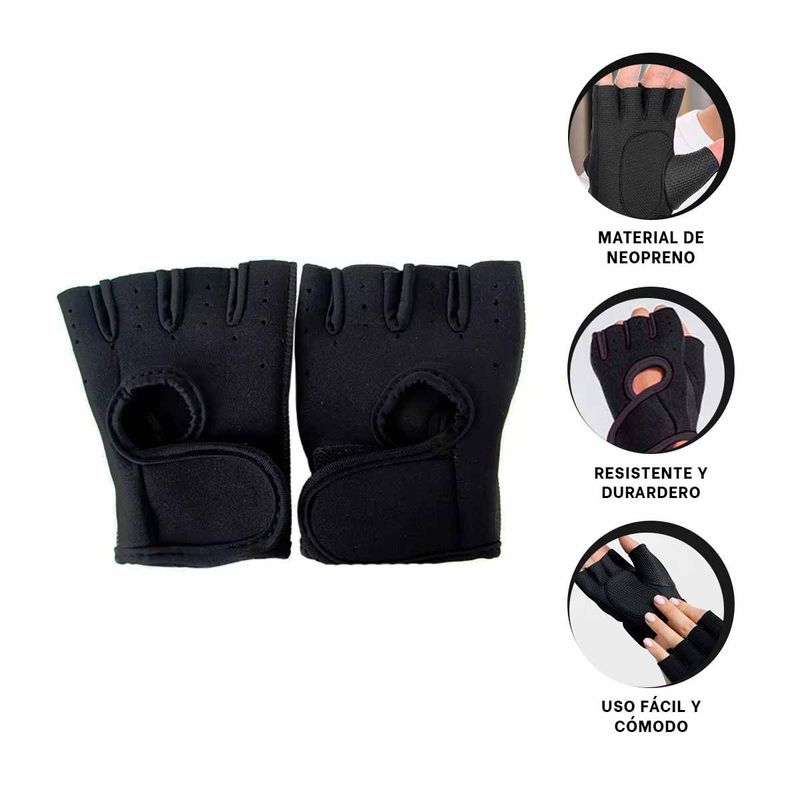 GENERICO - Pack6 Manopla para Practicar Deporte Rojo Y+Papel de Regalo