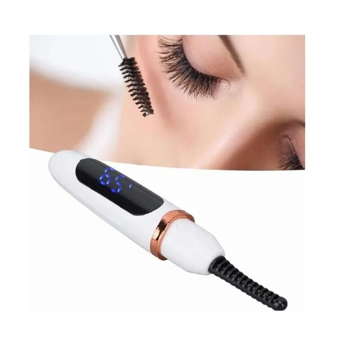 OEM - Rizador de Pestañas Térmico Recargable Portátil