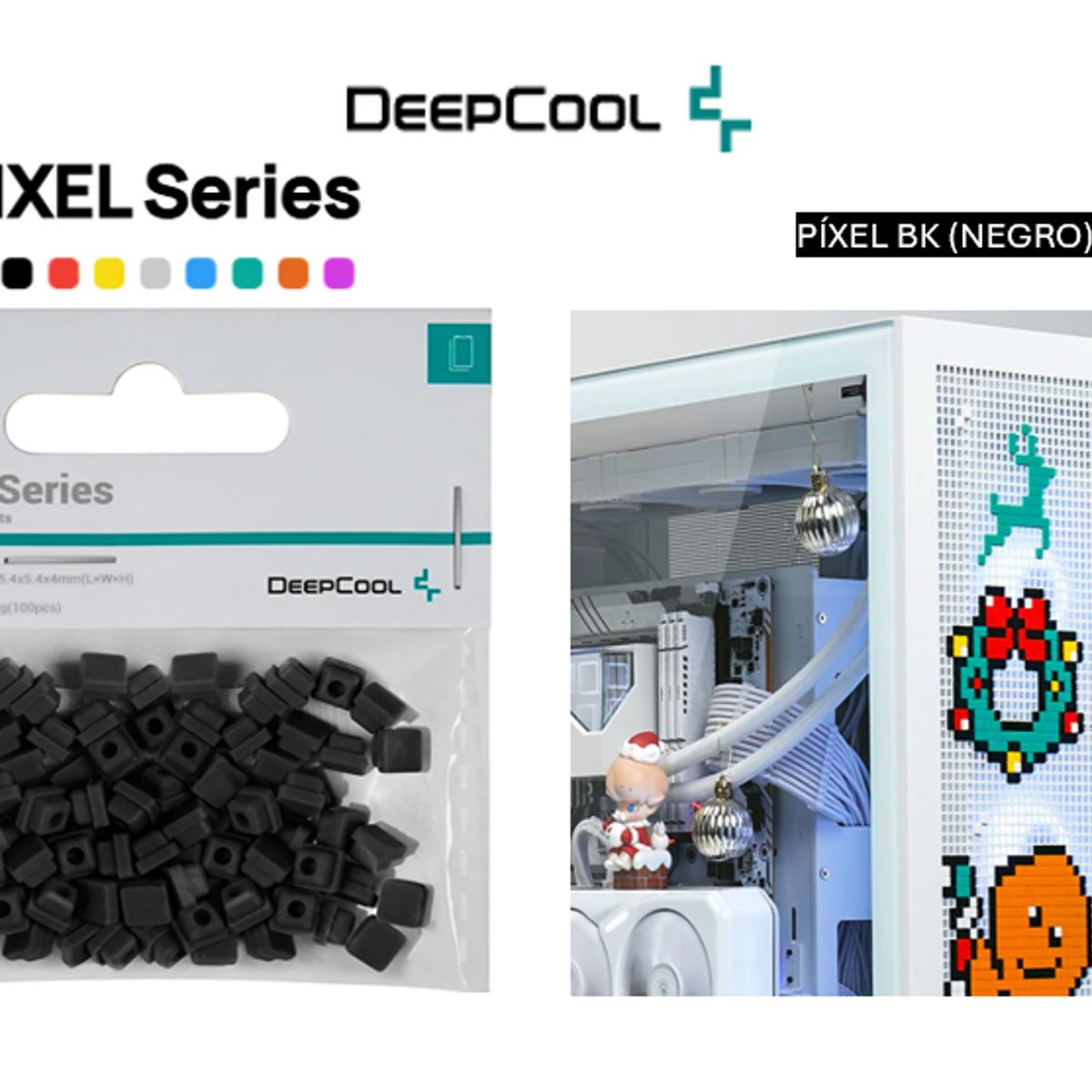 DEEPCOOL - Accesorio Para Case PIXEL Series BK Negro DEEPCOOL