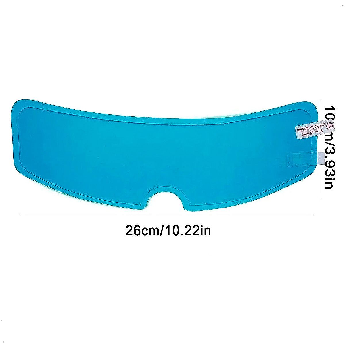 GENERICO - Visor Mica Casco Motociclista Antiempaño Antilluvia Casco