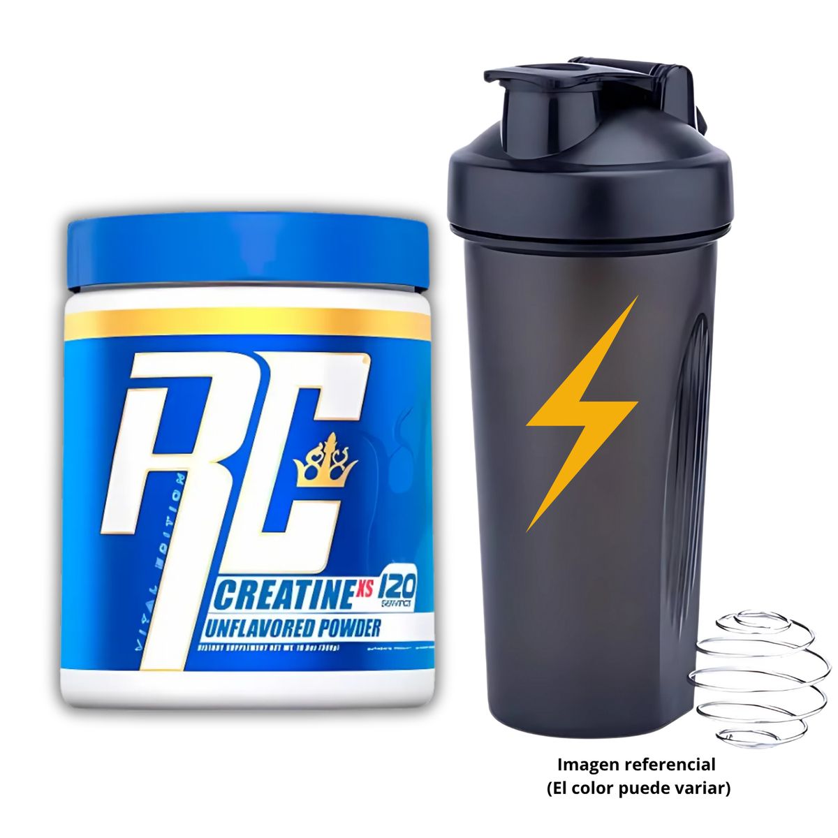 RONNIE COLEMAN - CREATINA RONNIE COLEMAN DE 300gr CON SHAKER - CREATINA MONOHIDRATADA