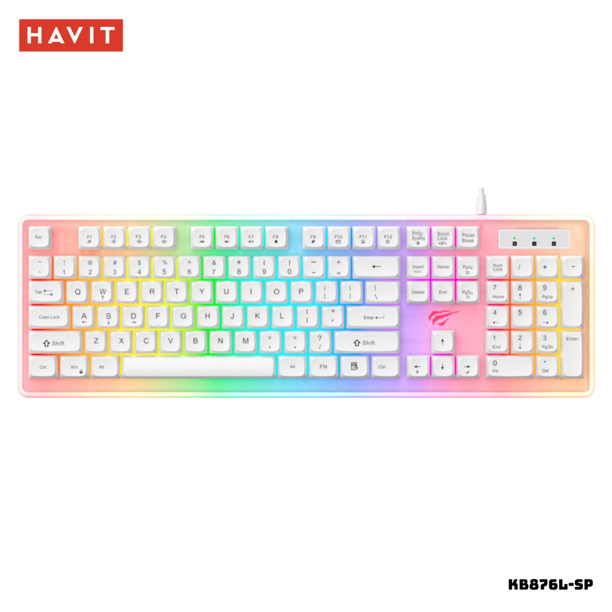 HAVIT - TECLADO GAMER HAVIT GAMENOTE - KB876L-SP