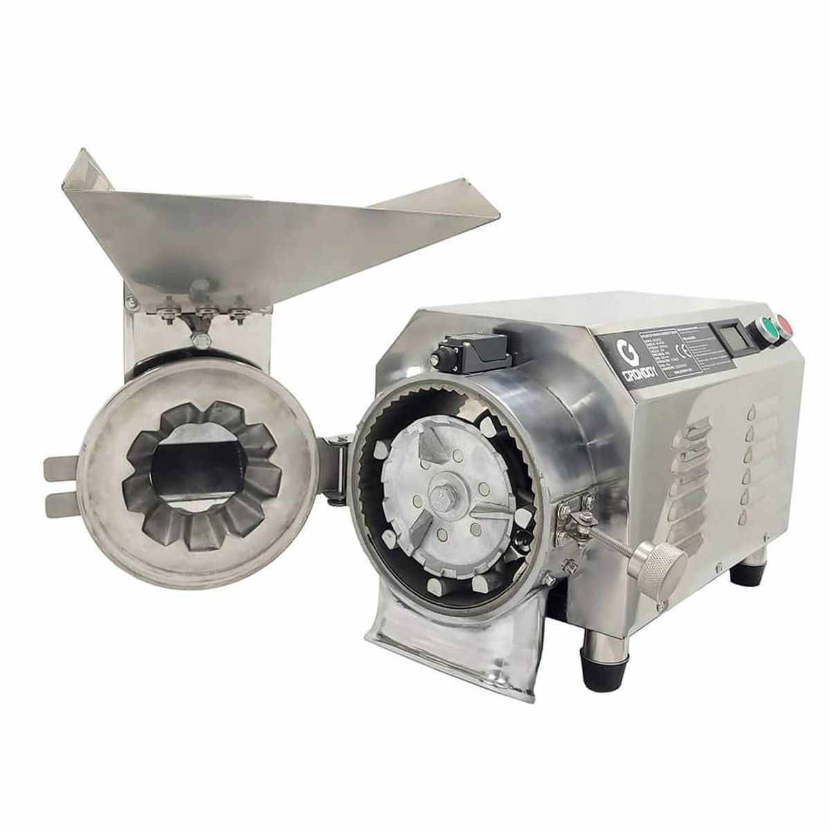 GRONDOY - Molino de Martillo Industrial 4HP - Trituración de Granos