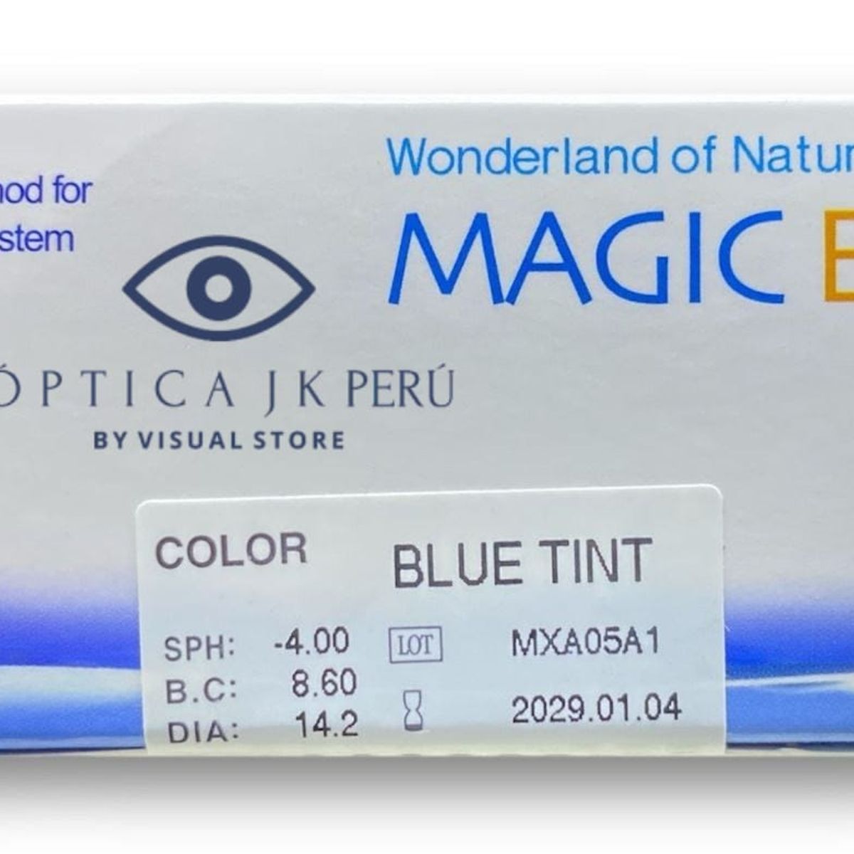 JK - LENTES DE CONTACTO -5.00  MAGIC EYE CON MEDIDA PARA MIOPÍA