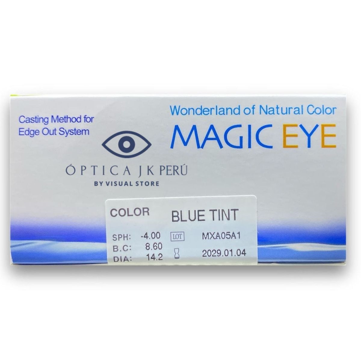 JK - LENTES DE CONTACTO -5.00  MAGIC EYE CON MEDIDA PARA MIOPÍA