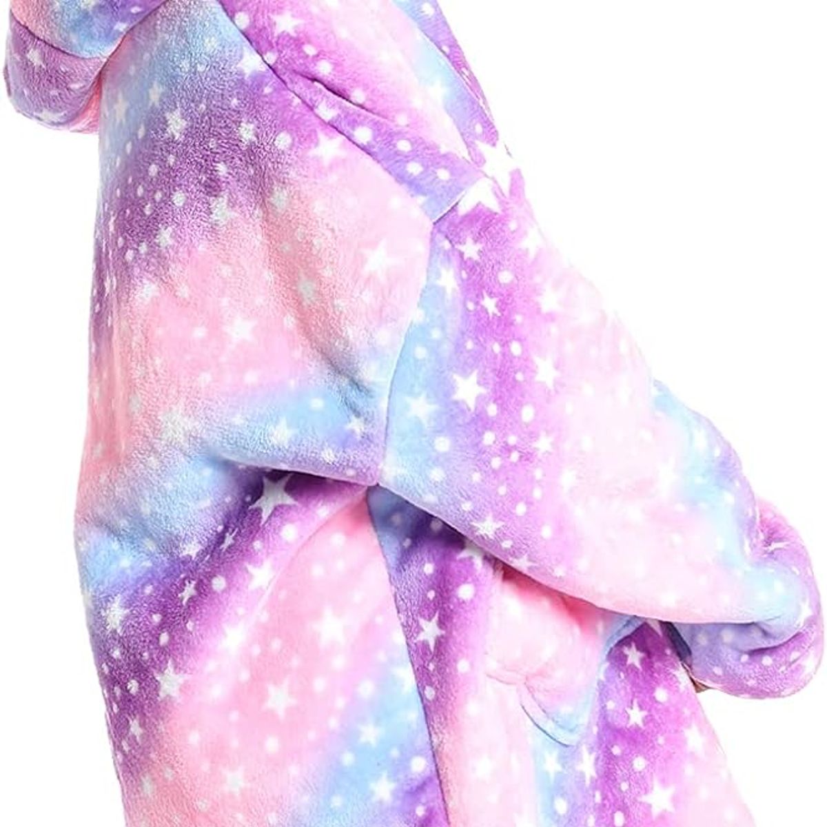 OEM - Poleron Sudadera con Capucha Niñas Luminiscente Abrigadora Frio