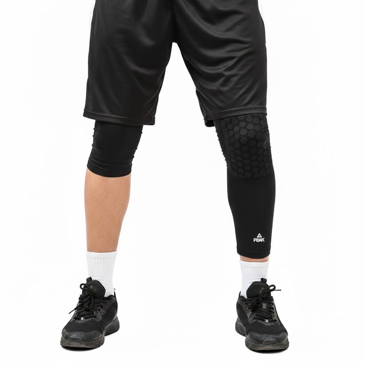 PEAK - Rodillera larga NEGRO