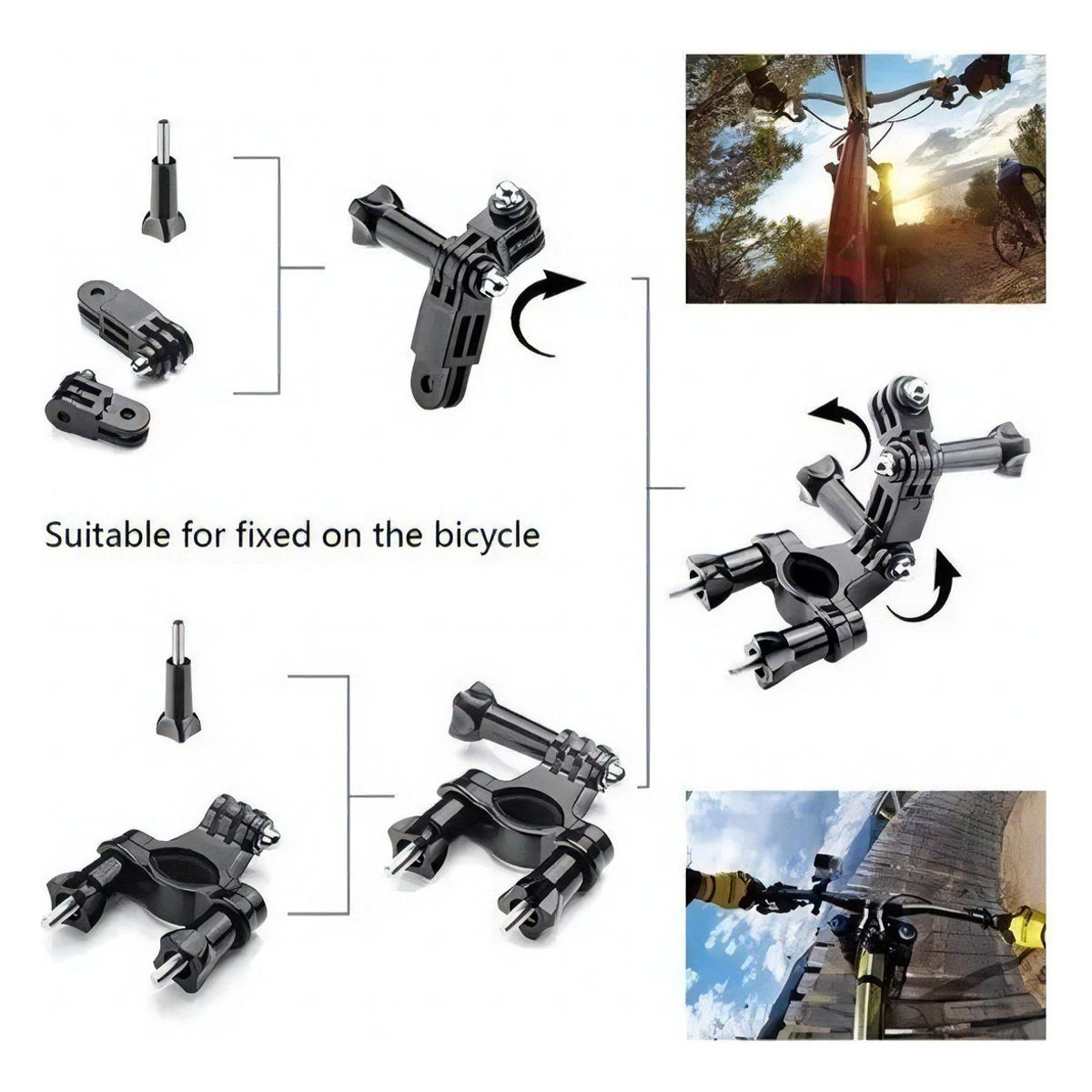 U BUY - Kit Maleta Gopro 51 Accesorios Para Cámaras De Deportes