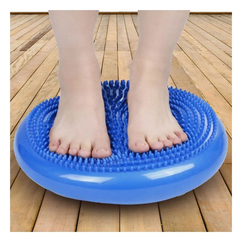 RYBIU IMPORT - Pack2 Disco Masajeador para Ejercicio Azul Y+Regalo Agendita