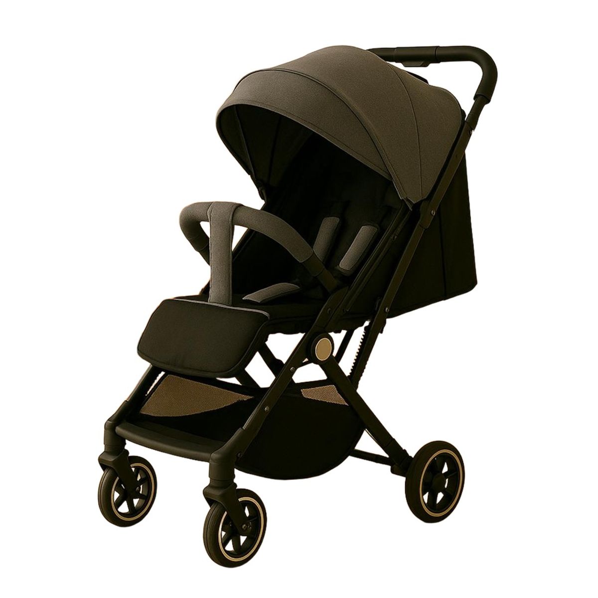 GENERICO - Coche de Paseo Ligero Plegable T301 Gris