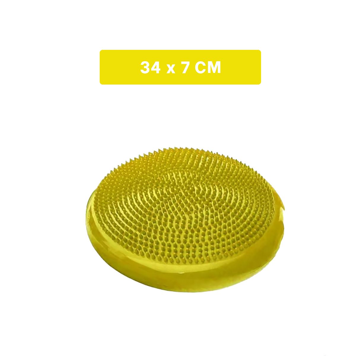 GENERICO - Pack4 Disco para Estiramiento en Amarillo Y+Regalo Stickers