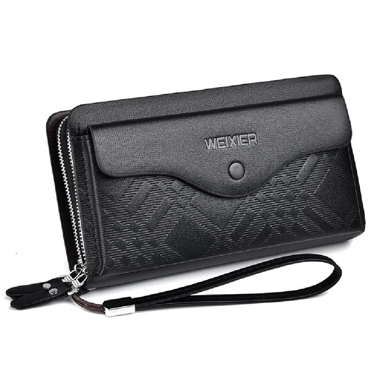 GENERICO - BILLETERA DE MANO PARA HOMBRE - WEIXIER ORIGINAL