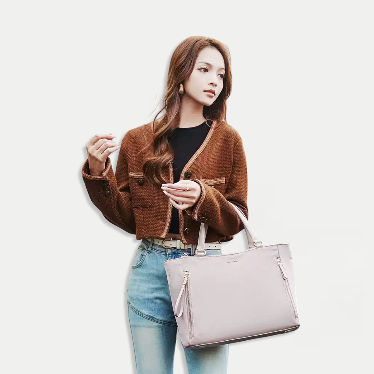 OEM - Bolso Brescia con portalaptop hasta 14″