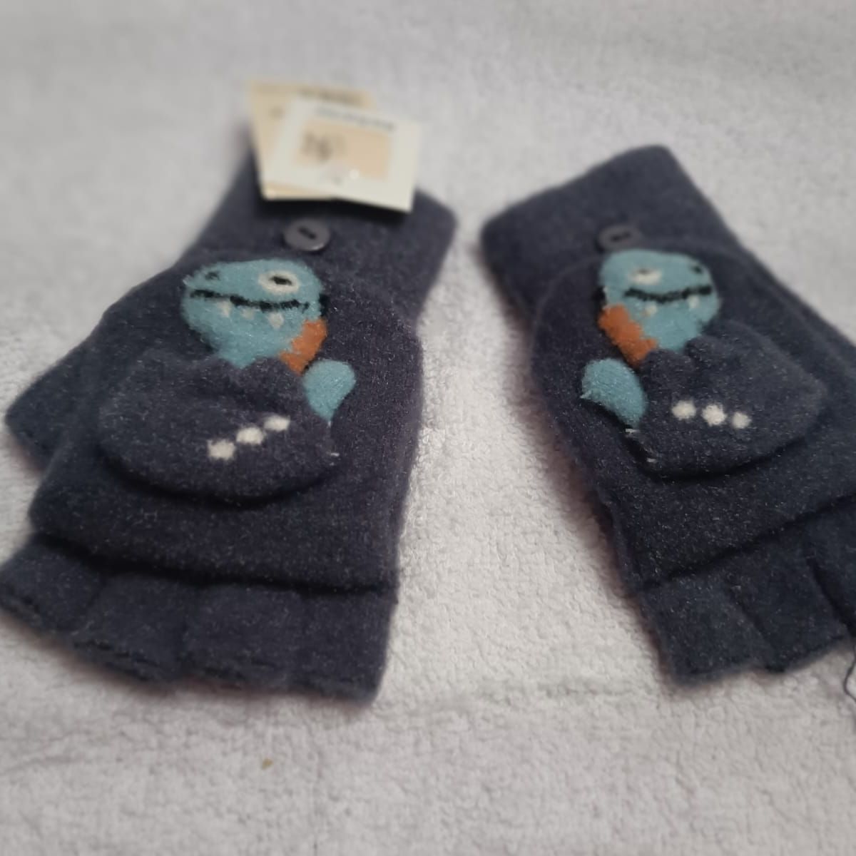 GENERICO - Guantes de invierno para niños dino