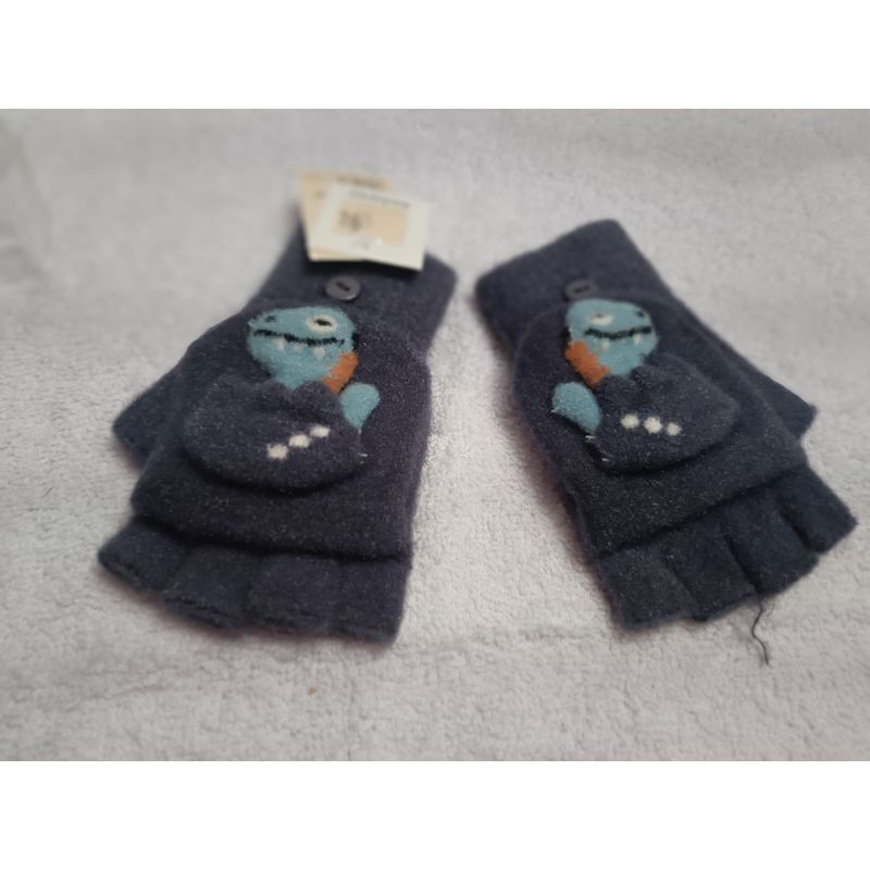 GENERICO - Guantes de invierno para niños dino