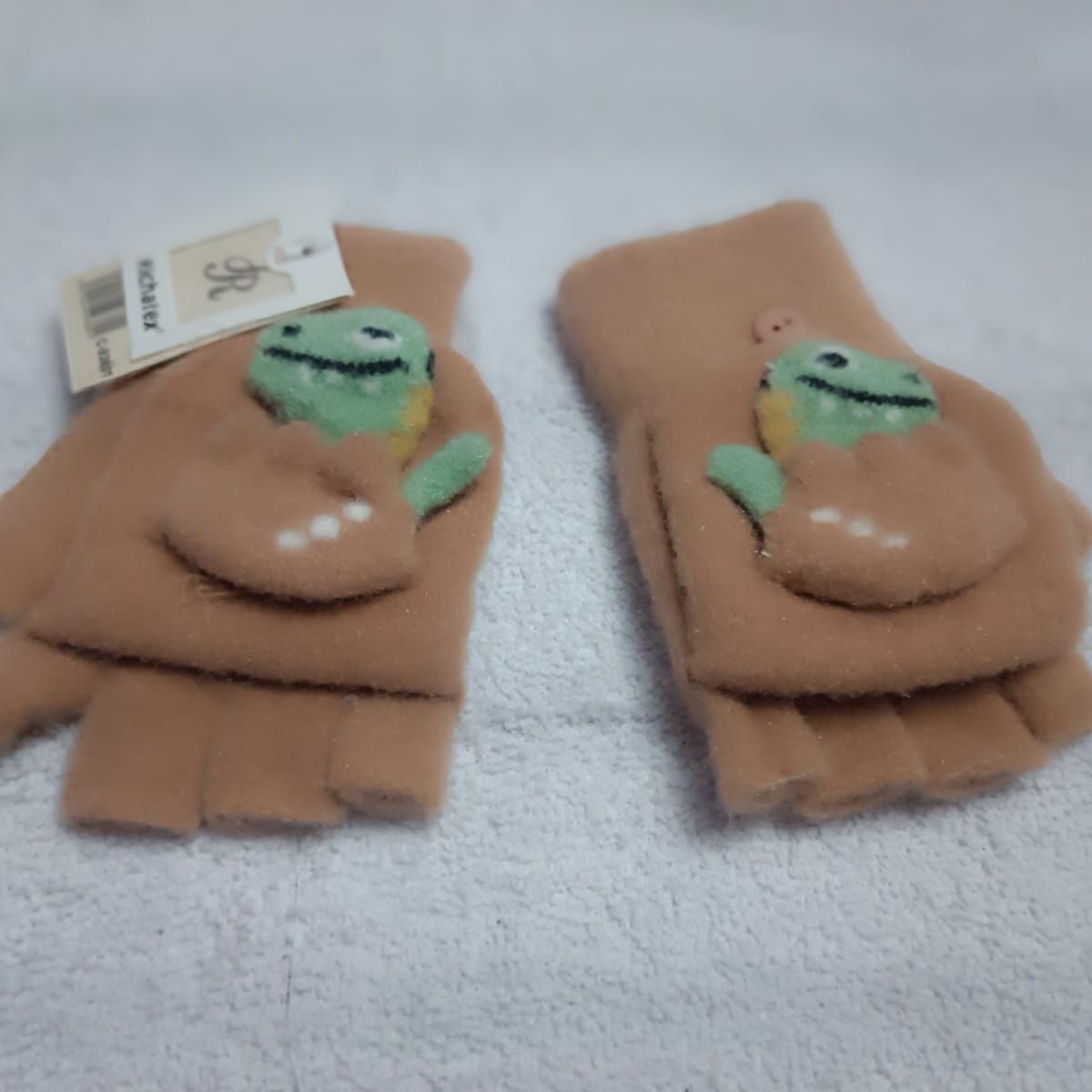 GENERICO - Guantes de invierno para niños dino