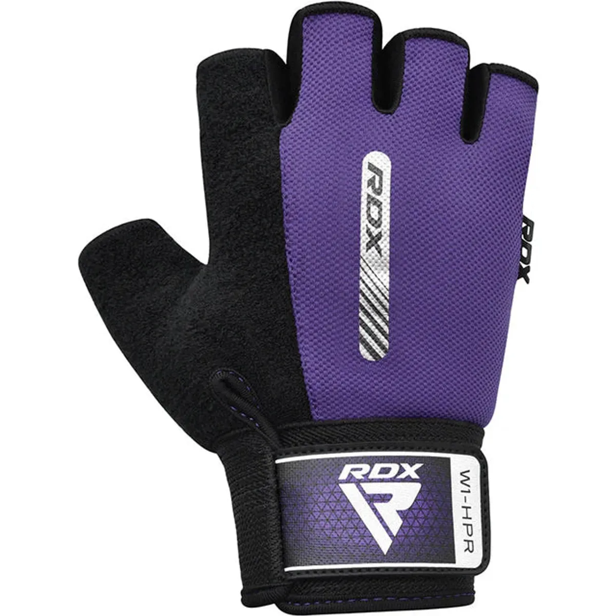 RDX - Guantes para Levantamiento de Pesas RDX W1H Morado - L