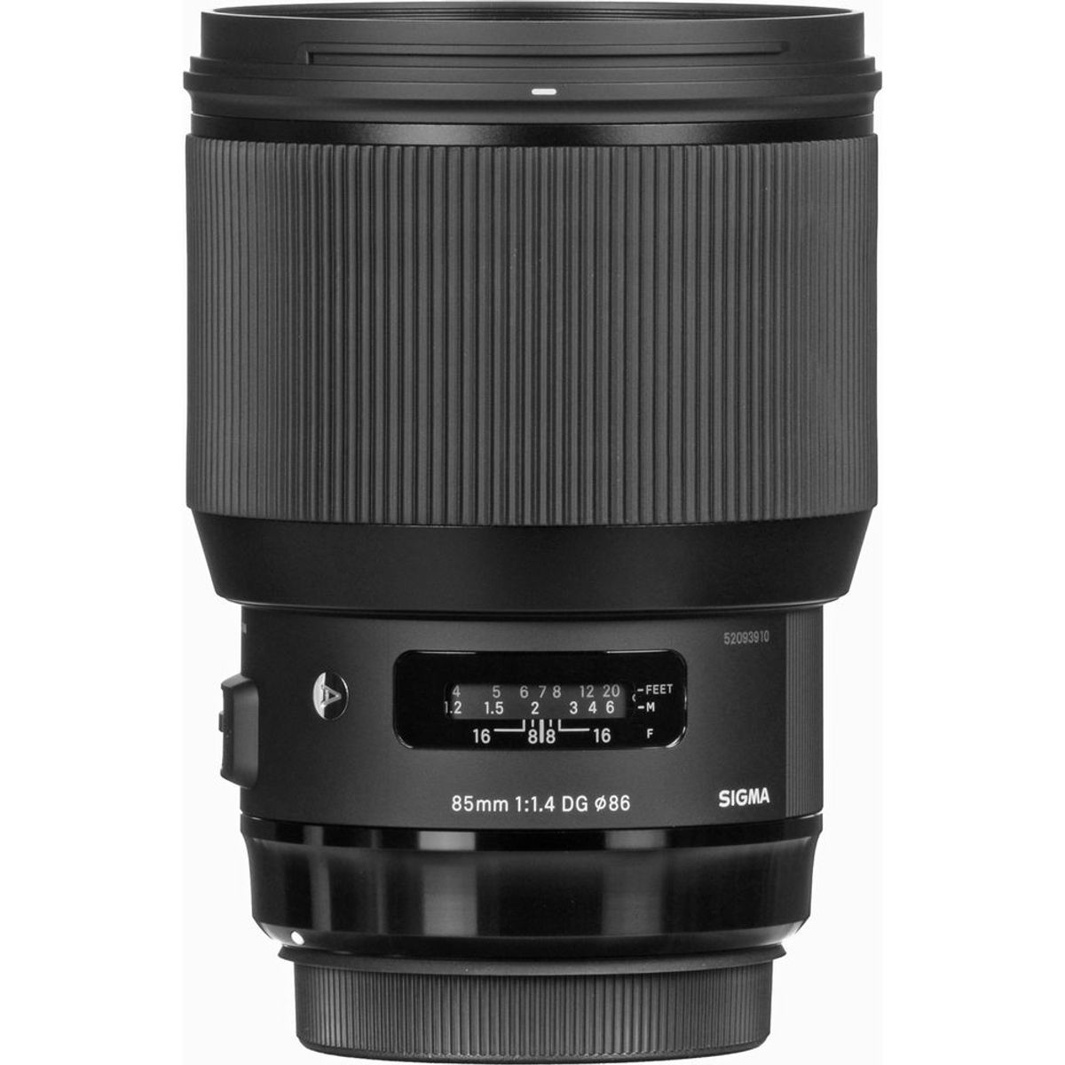SIGMA - Sigma 85mm f1.4 DG HSM Artístico Lente Para Nikon F - Negro