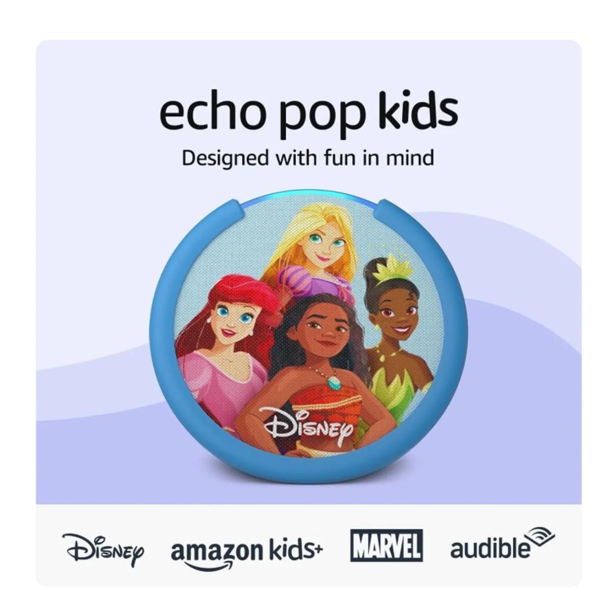 AMAZON - AMAZON ECHO POP KIDS PRINCESAS DISNEY