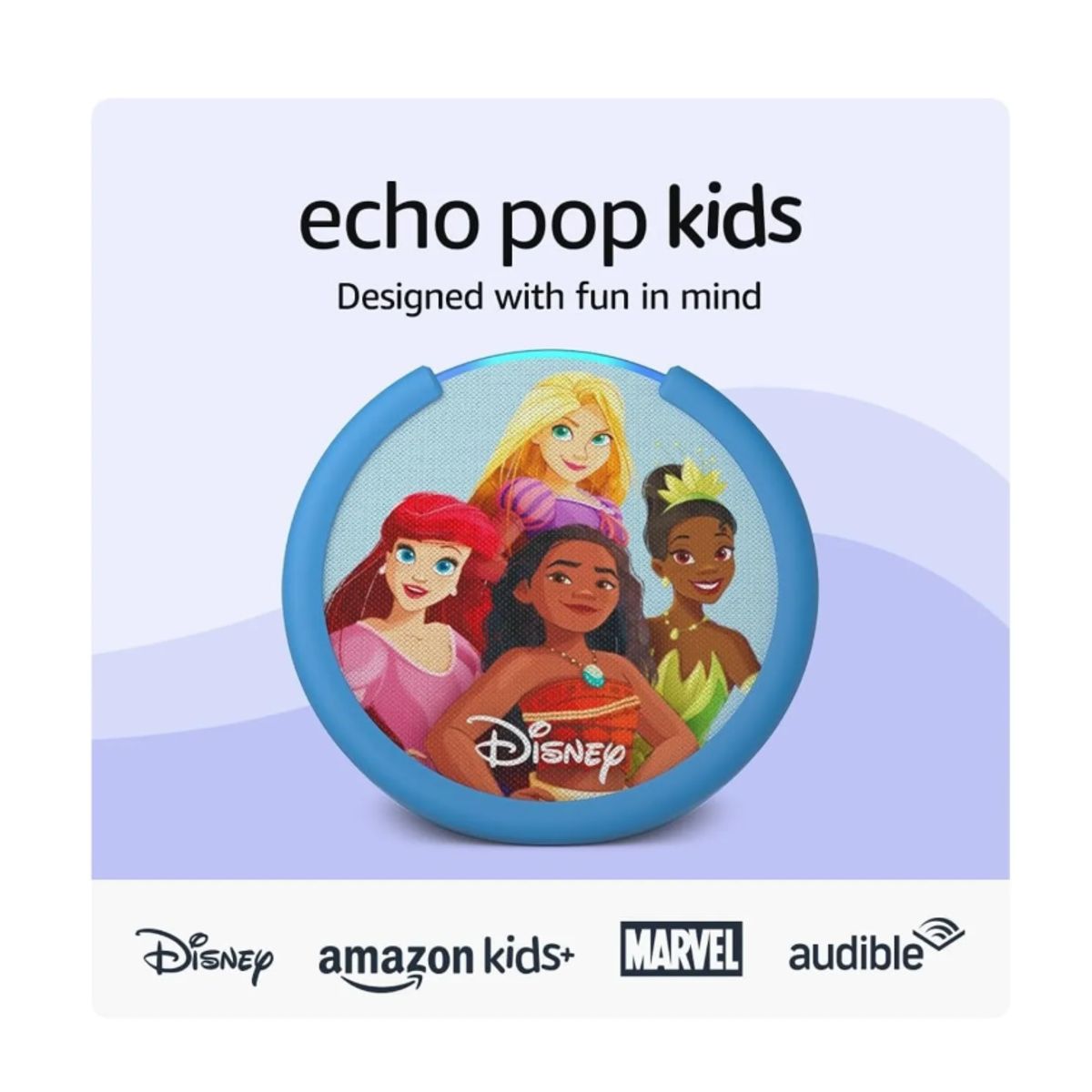 AMAZON - AMAZON ECHO POP KIDS PRINCESAS DISNEY
