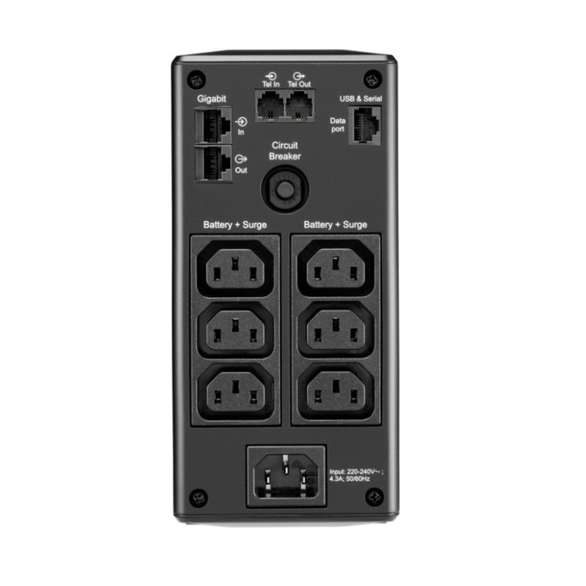 APC - UPS INTERACTIV APC PRO BR650MI 650VA-390W 230VAC AVR 12MIN PN BR650MI